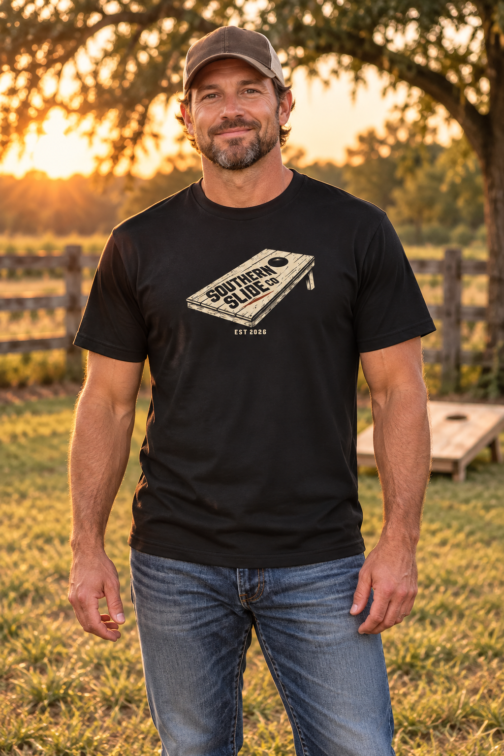 Southern Grit Signature Board Tee - Originals Collection